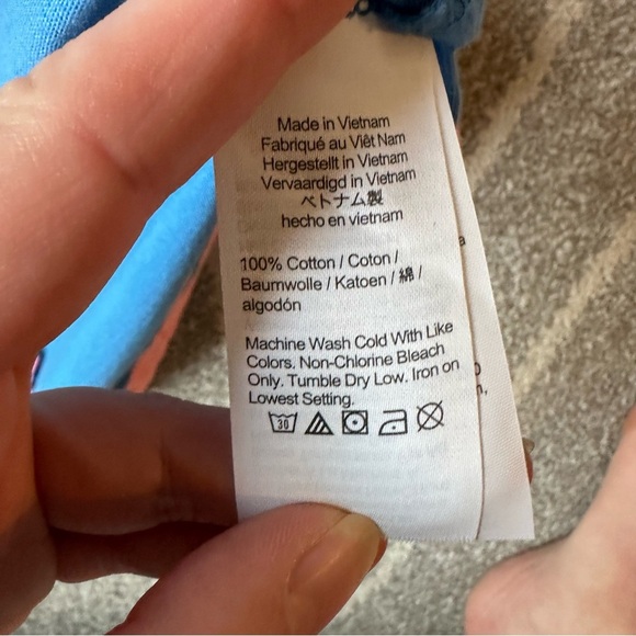 Crewcuts Pink and Blue Striped Short Sleeve Polo Shirt Boys L (10-11) - Picture 3 of 3